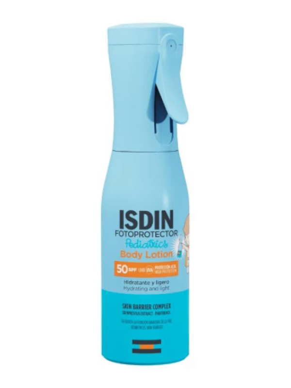 Isdin fotop body lotion pediatric spray 50 250ml
