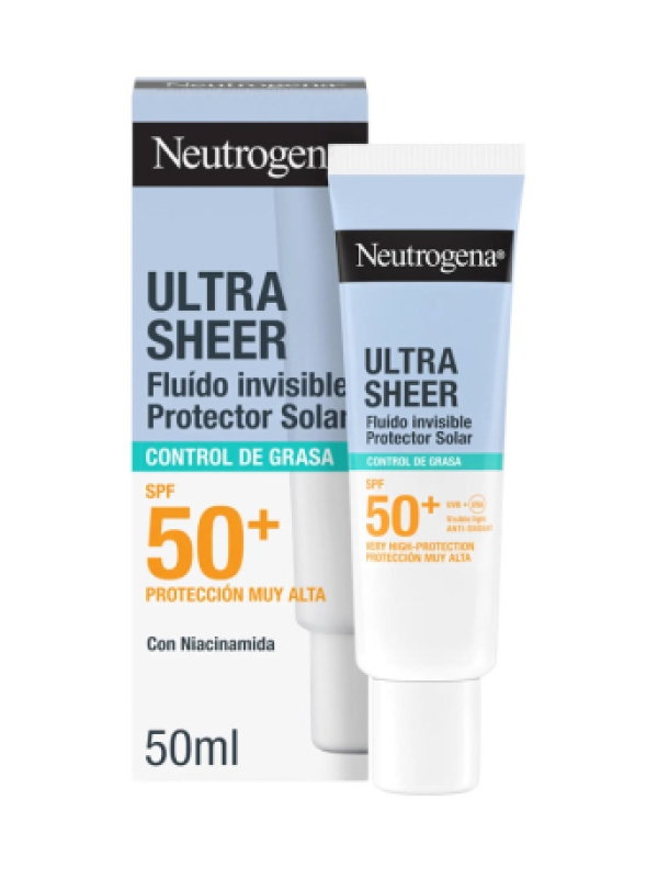Neutrogena fluido invisible control grasa spf50
