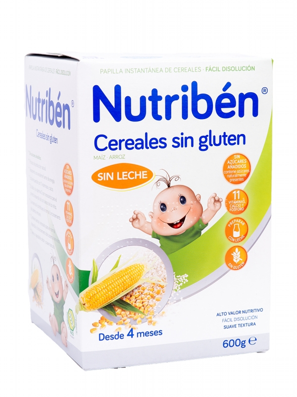 Nutriben cereales sin gluten 600 gr