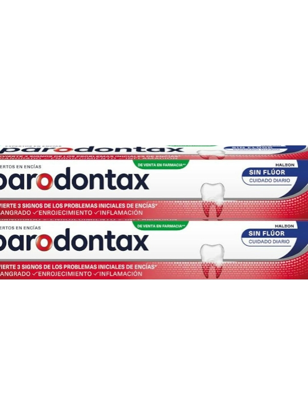 Parodontax sin fluor duplo 2x75ml