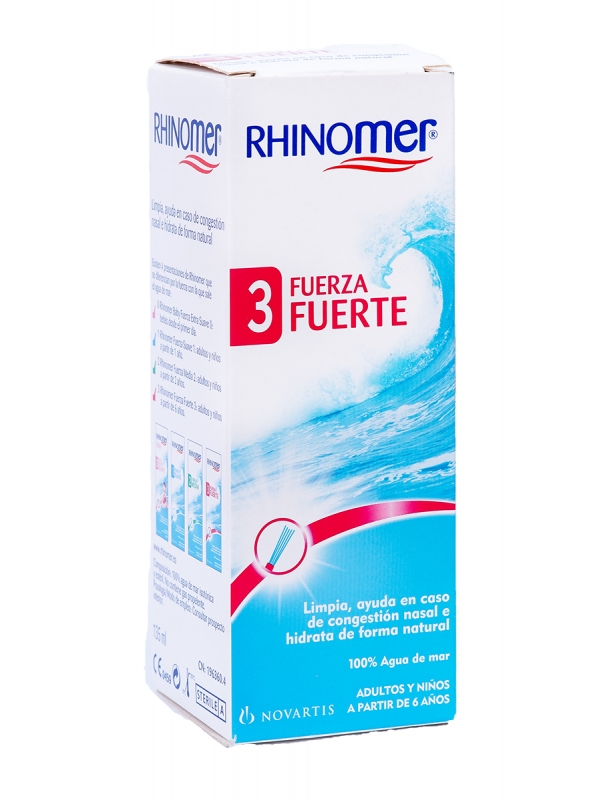 Rhinomer f-3 limpieza nasal nebulizador 135 ml