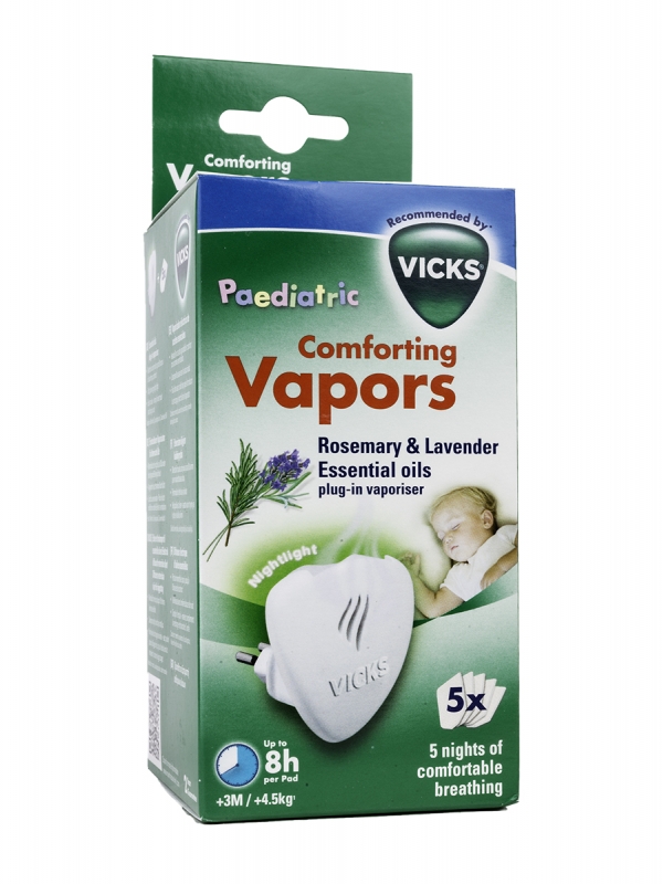 Vicks difusor eléctrico aceites esenciales