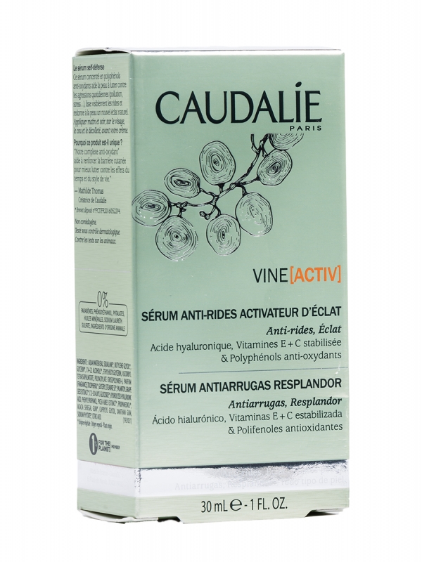 Caudalie vineactiv serum antiarrugas resplandor 30ml.