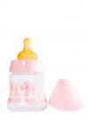Suavinex biberón boca ancha tetina látex rosa 3 posiciones 150ml