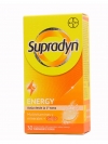 Supradyn energy sabor naranja 30 comprimidos efervescentes