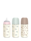 Suavinex poetry biberón vibrio tetina fisiológica flujo medio 240ml 1 unidad